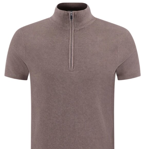 BNWT SS25 PROFUOMO HALF ZIP PULLOVER POLO M - Picture 10 of 11